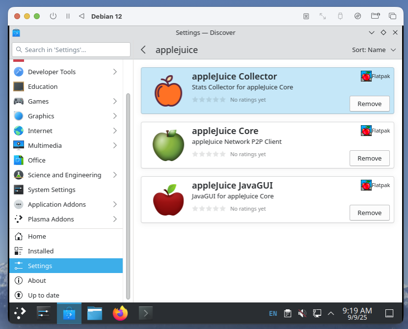 appleJuice Core macOS